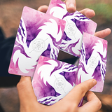 Lonely Wolf Purple Playing Cards