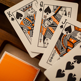 Jetsetter Lounge Edition Hangar Orange Playing Cards
