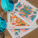Game Over Red Playing Cards