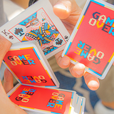 Game Over Red Playing Cards