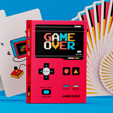 Game Over Red Playing Cards