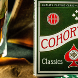 Cohorts Green (Marked) Playing Cards