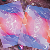 Solokid Rainbow Dream Purple Blue Playing Cards