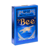 Bee Metalluxe Blue Playing Cards