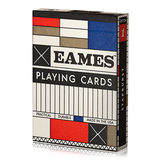 Eames Starburst Red Playing Cards