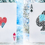 Butterfly Seasons Winter (Marked) Playing Cards