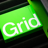 Grid Typographic v4 Playing Cards