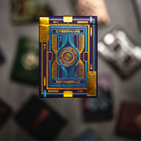 Cyberware Gilded Neon Playing Cards