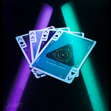 Cyberware Gilded Neon Playing Cards