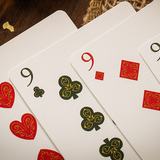 Babylon Forest Green Playing Cards