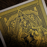 The Great Creator Earth Gold Foil Edition Playing Cards