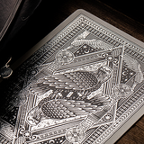 The Great Creator Sky Silver Foil Edition Playing Cards