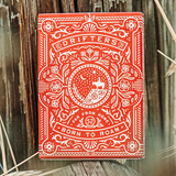 Drifters Red Playing Cards