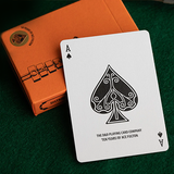 Ace Fulton's Casino 10th Year Anniversary Sunset Orange Playing Cards
