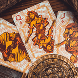 Maya Sun Gilded Playing Cards