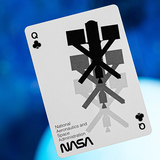 NASA Worm Logo Playing Cards