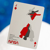 NASA Worm Logo Playing Cards