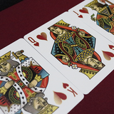 Oath Burgundy Playing Cards