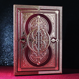 Oath Burgundy Playing Cards