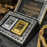 Vermilion Bird Black Gold Box Set Playing Cards