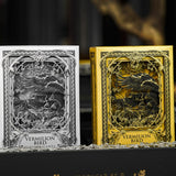 Vermilion Bird Black Gold Box Set Playing Cards