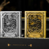 Vermilion Bird Black Gold Box Set Playing Cards