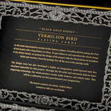 Vermilion Bird Black Gold Box Set Playing Cards