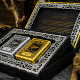 Vermilion Bird Black Gold Box Set Playing Cards