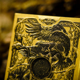 Vermilion Bird Black Gold Box Set Playing Cards