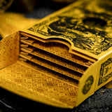 Vermilion Bird Black Gold Box Set Playing Cards