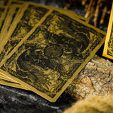 Vermilion Bird Black Gold Box Set Playing Cards