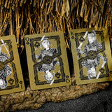 Vermilion Bird Black Gold Box Set Playing Cards
