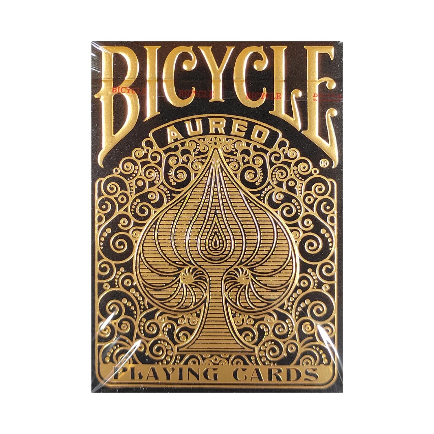 Bicycle Aureo Black Playing Cards - Main Image