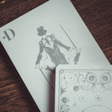 Smoke and Mirrors v8 Silver Set Playing Cards (2 Decks)