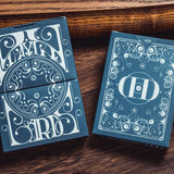 Smoke and Mirrors v8 Blue Set Playing Cards (2 Decks)