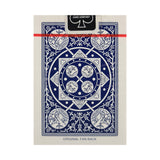 Tally-Ho Fan Back Blue Playing Cards