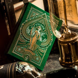 Tycoon Green (Marked) Playing Cards