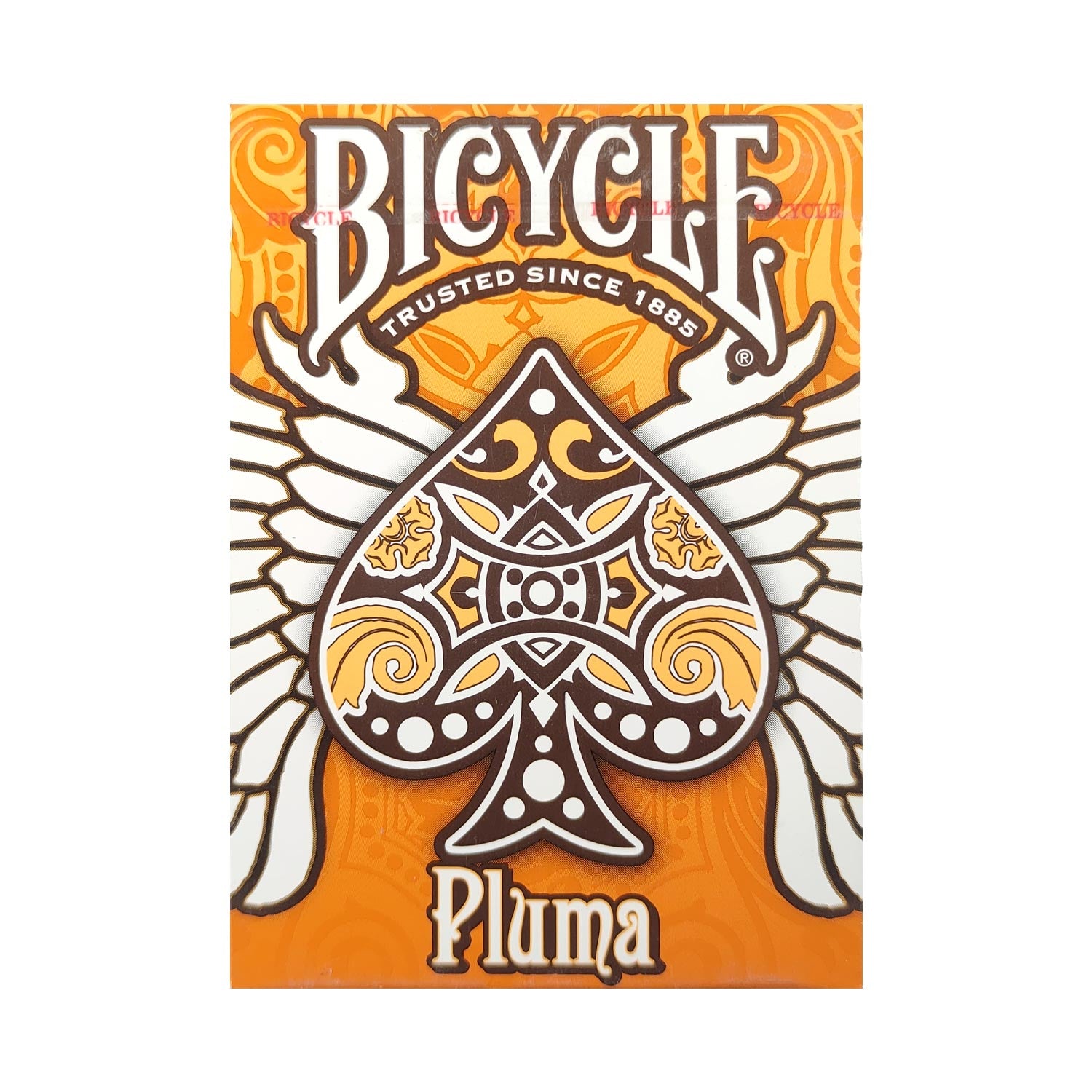 Bicycle Pluma Orange Playing Cards – RunIt Decks