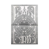 Smoke and Mirrors v8 Silver Deluxe Playing Cards