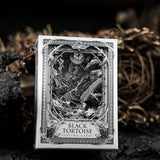 Black Tortoise Black Gold Box Set Playing Cards