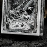 Black Tortoise Black Gold Box Set Playing Cards