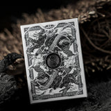 Black Tortoise Black Gold Box Set Playing Cards