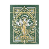 Tycoon Green (Marked) Playing Cards