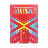 Vertical Red Playing Cards