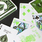 Bicycle Japan Black Green Playing Cards