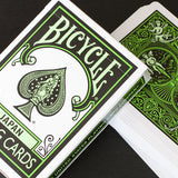 Bicycle Japan Black Green Playing Cards
