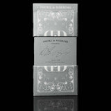 Smoke and Mirrors v8 Silver Set Playing Cards (2 Decks)
