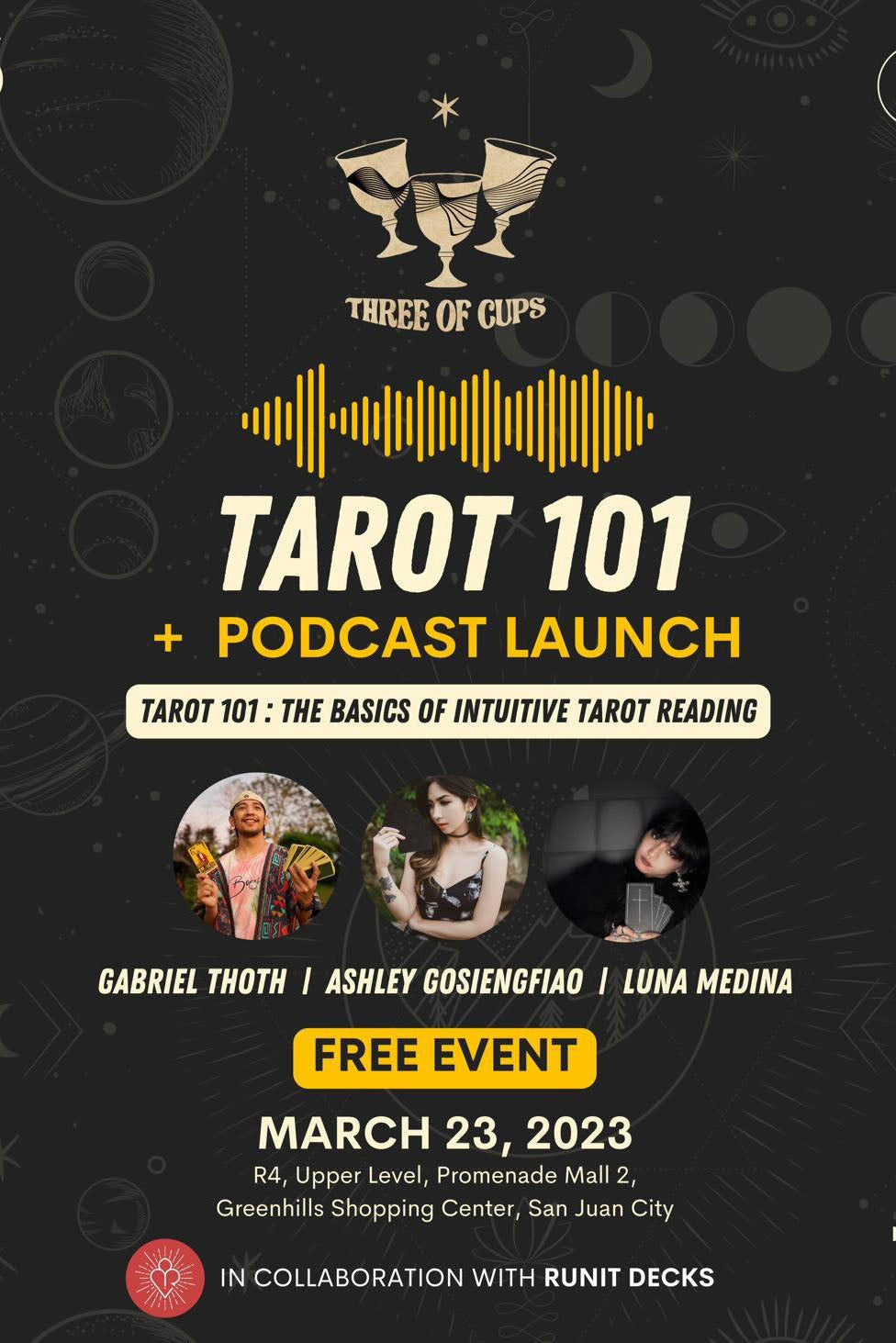 EVENT: Tarot 101 + Podcast Launch