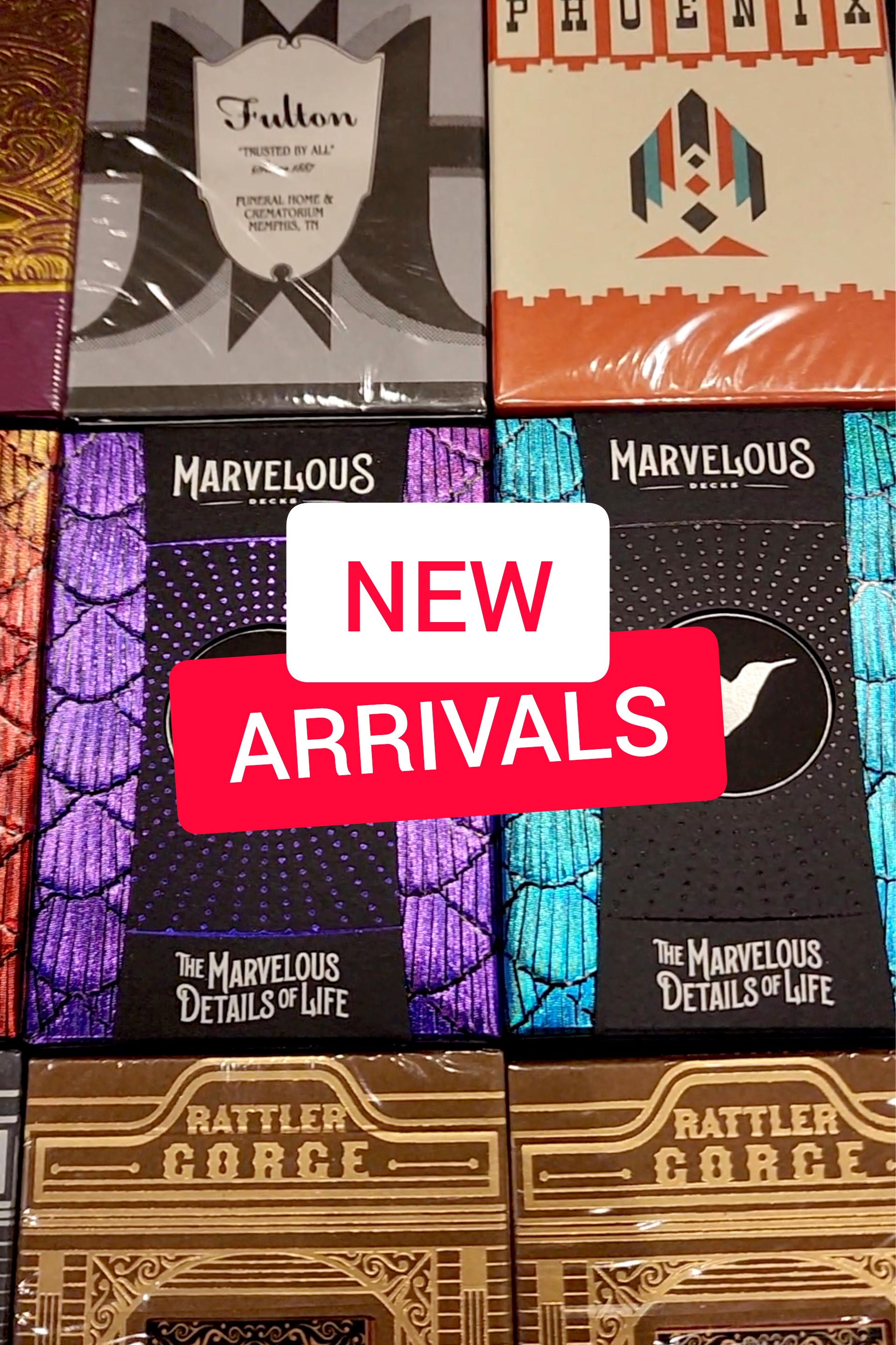 New Playing Cards and Puzzles!
