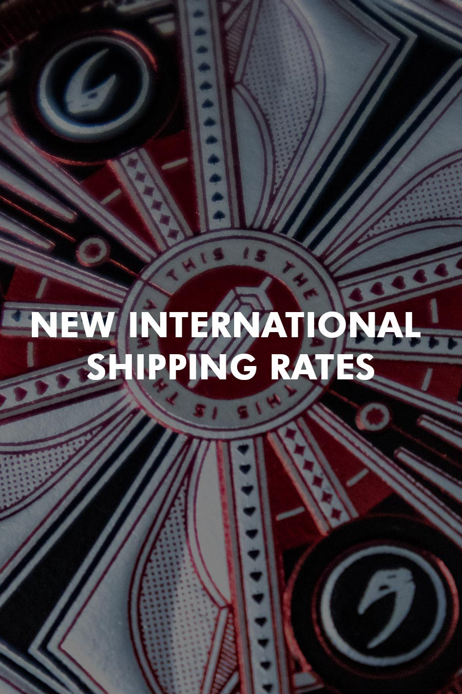 New International Shipping Rates